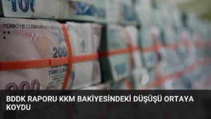 BDDK Raporu KKM Bakiyesindeki Düşüşü Ortaya Koydu