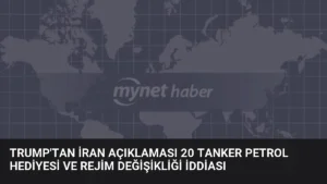 Trump'tan İran Açıklaması 20 Tanker Petrol Hediyesi ve Rejim Değişikliği İddiası