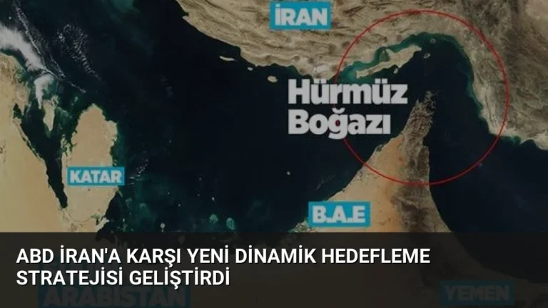 ABD İran’a Karşı Yeni Dinamik Hedefleme Stratejisi Geliştirdi