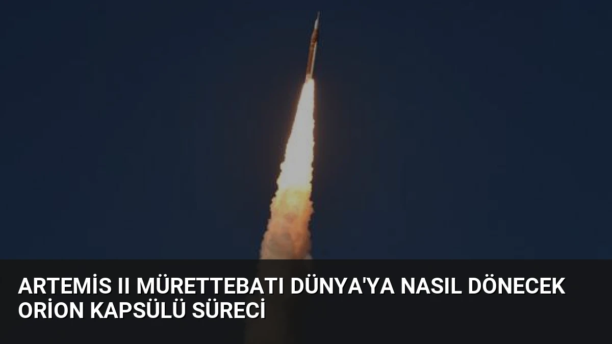 Artemis II Mürettebatı Dünya’ya Nasıl Dönecek Orion Kapsülü Süreci