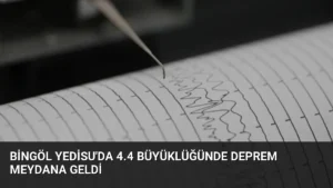 Bingöl Yedisu'da 4.4 Büyüklüğünde Deprem Meydana Geldi