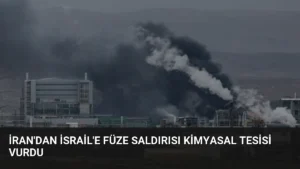 İran'dan İsrail'e Füze Saldırısı Kimyasal Tesisi Vurdu
