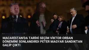 Macaristan'da Tarihi Seçim Viktor Orban Dönemini Sonlandırdı Peter Magyar Sandıktan Galip Çıktı