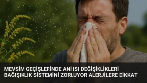 Mevsim Geçişlerinde Ani Isı Değişiklikleri Bağışıklık Sistemini Zorluyor Alerjilere Dikkat