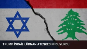 Trump İsrail Lübnan Ateşkesini Duyurdu