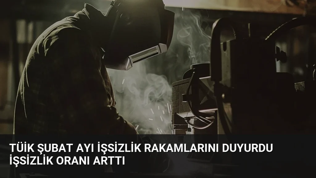 TÜİK Şubat Ayı İşsizlik Rakamlarını Duyurdu İşsizlik Oranı Arttı