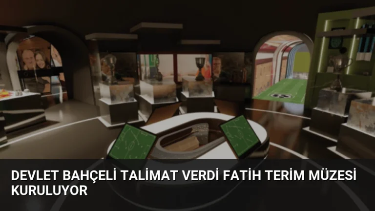Devlet Bahçeli Talimat Verdi Fatih Terim Müzesi Kuruluyor