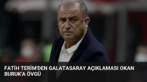 Fatih Terim'den Galatasaray Açıklaması Okan Buruk'a Övgü