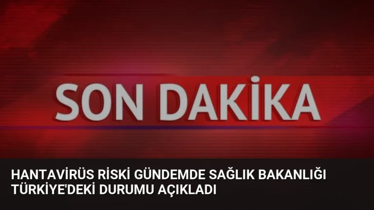 Hantavirüs Riski Gündemde Sağlık Bakanlığı Türkiye’deki Durumu Açıkladı