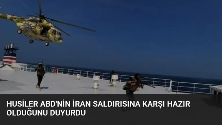 Husiler ABD’nin İran Saldırısına Karşı Hazır Olduğunu Duyurdu