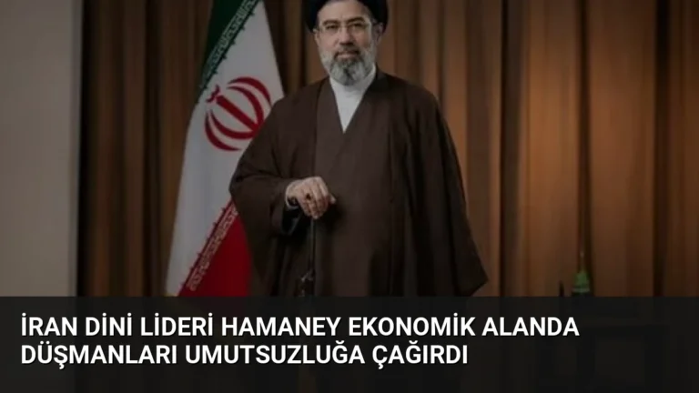 İran Dini Lideri Hamaney Ekonomik Alanda Düşmanları Umutsuzluğa Çağırdı