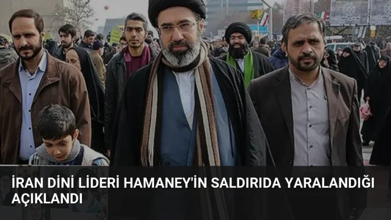 İran Dini Lideri Hamaney’in Saldırıda Yaralandığı Açıklandı