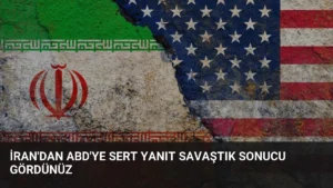 İran'dan ABD'ye Sert Yanıt Savaştık Sonucu Gördünüz