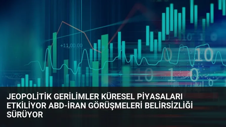 Jeopolitik Gerilimler Küresel Piyasaları Etkiliyor ABD-İran Görüşmeleri Belirsizliği Sürüyor