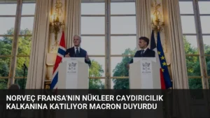 Norveç Fransa’nın Nükleer Caydırıcılık Kalkanına Katılıyor Macron Duyurdu