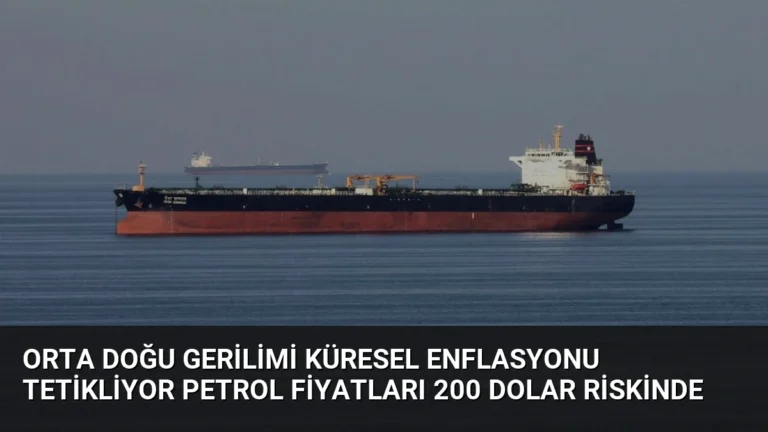 Orta Doğu Gerilimi Küresel Enflasyonu Tetikliyor Petrol Fiyatları 200 Dolar Riskinde