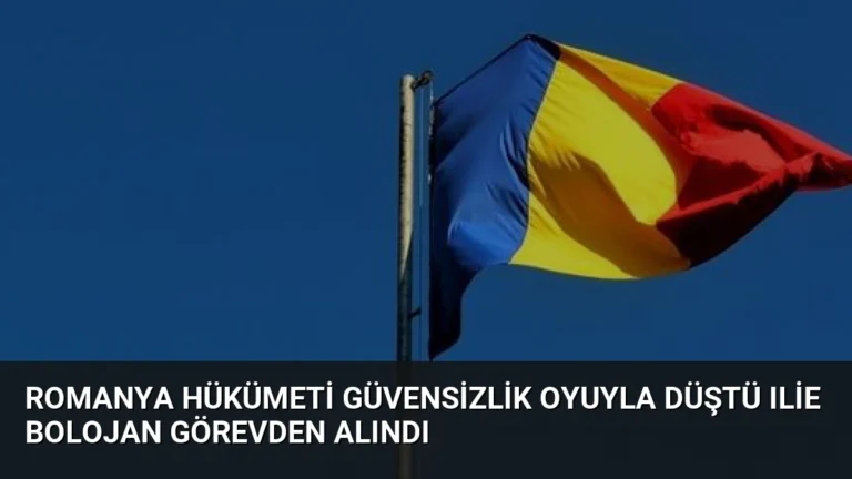 Romanya Hükümeti Güvensizlik Oyuyla Düştü Ilie Bolojan Görevden Alındı