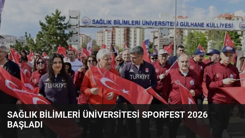 Sağlık Bilimleri Üniversitesi Sporfest 2026 Başladı