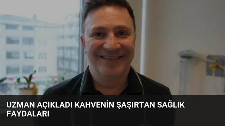 Uzman Açıkladı Kahvenin Şaşırtan Sağlık Faydaları
