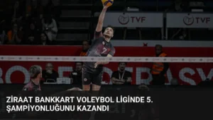 Ziraat Bankkart Voleybol Liginde 5. Şampiyonluğunu Kazandı