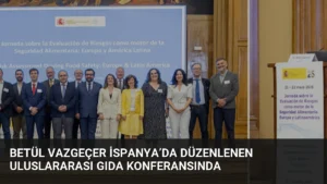 Betül Vazgeçer İspanya’da Düzenlenen Uluslararası Gıda Konferansında