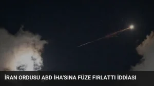 İran Ordusu ABD İHA’sına Füze Fırlattı İddiası