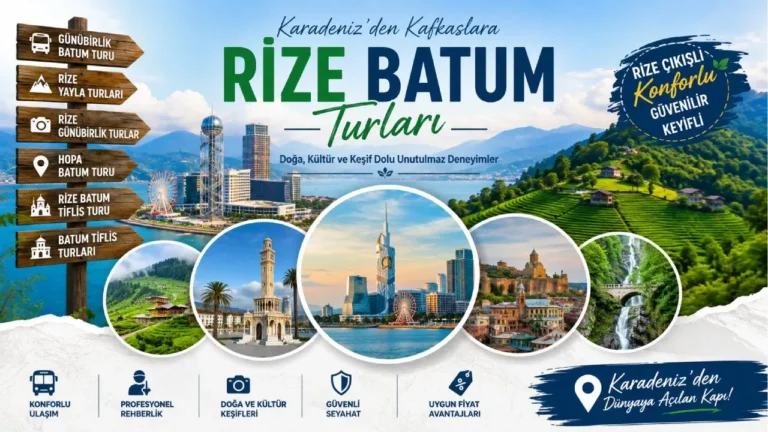Hopa Batum Turu Güzergahı Sarp Sınır Kapısından Batum Merkeze Adım Adım