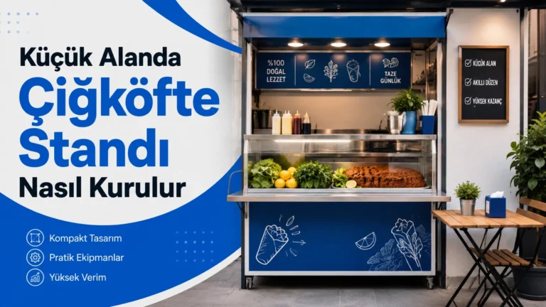 Küçük Alanda Çiğköfte Standı Nasıl Kurulur