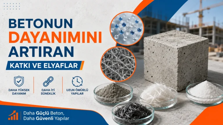 Betonun Dayanımını Artıran Katkı ve Elyaflar