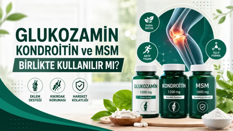 Glukozamin Kondroitin ve MSM Birlikte Kullanılır mı?