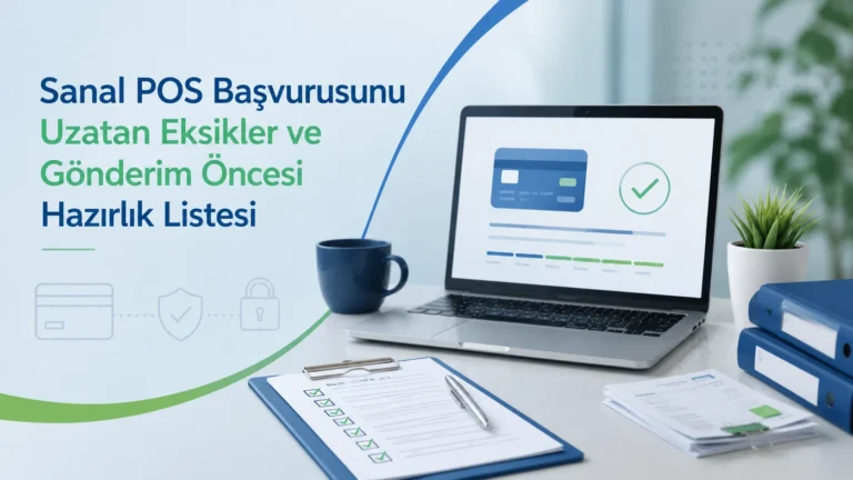 Sanal POS Başvurusunu Uzatan Eksikler ve Gönderim Öncesi Hazırlık Listesi