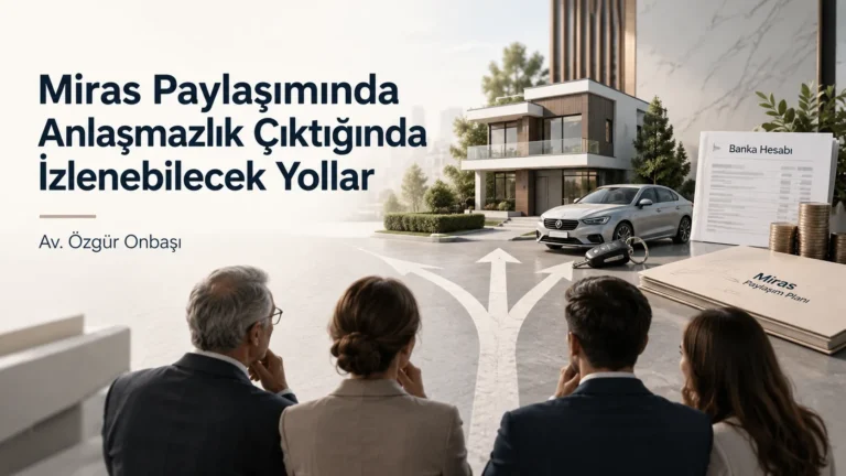 Miras Paylaşımında Anlaşmazlık Çıktığında İzlenebilecek Yollar