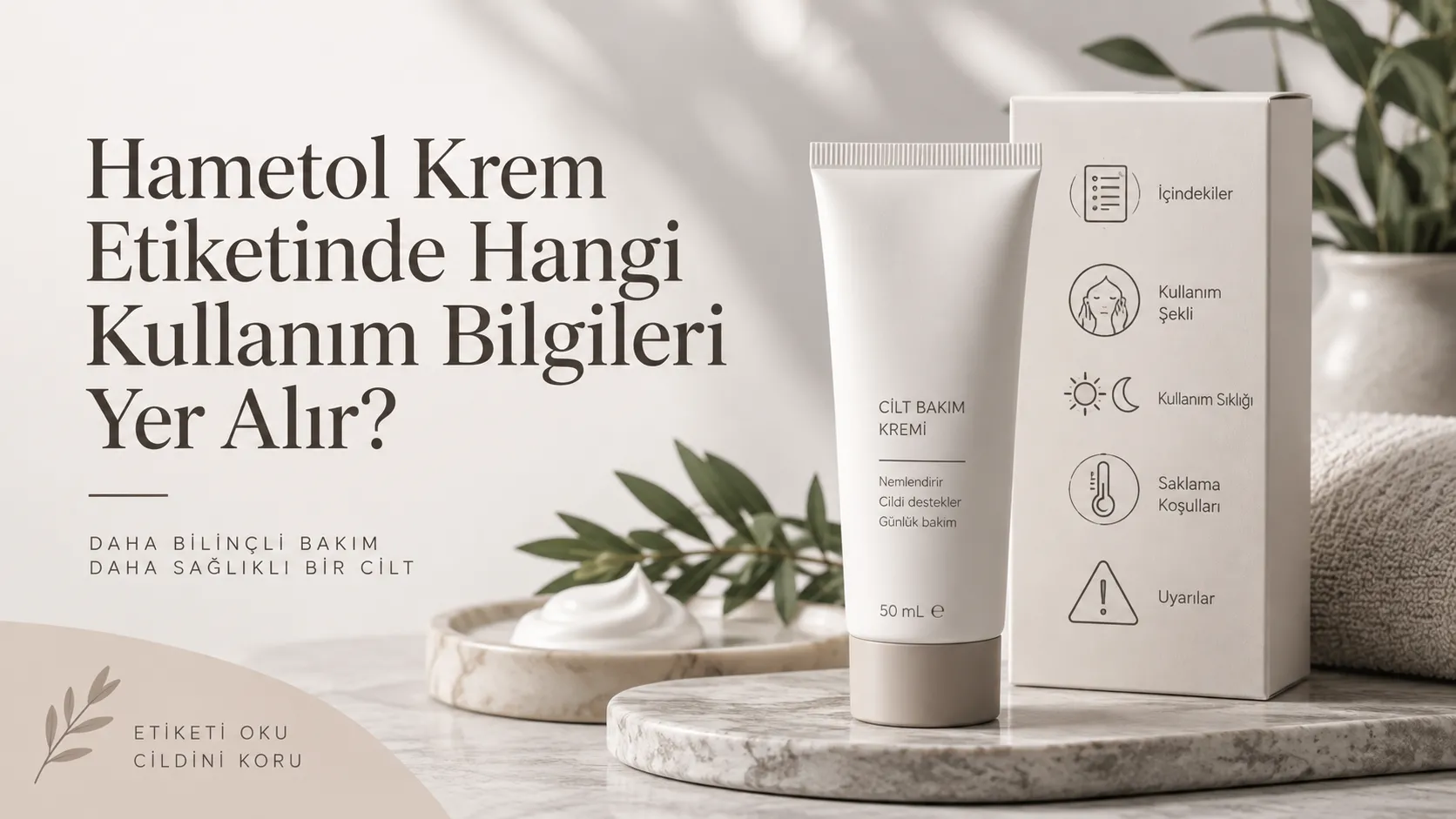 Hametol Krem Etiketinde Hangi Kullanım Bilgileri Yer Alır?