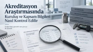 Akreditasyon Araştırmasında Kuruluş ve Kapsam Bilgileri Nasıl Kontrol Edilir