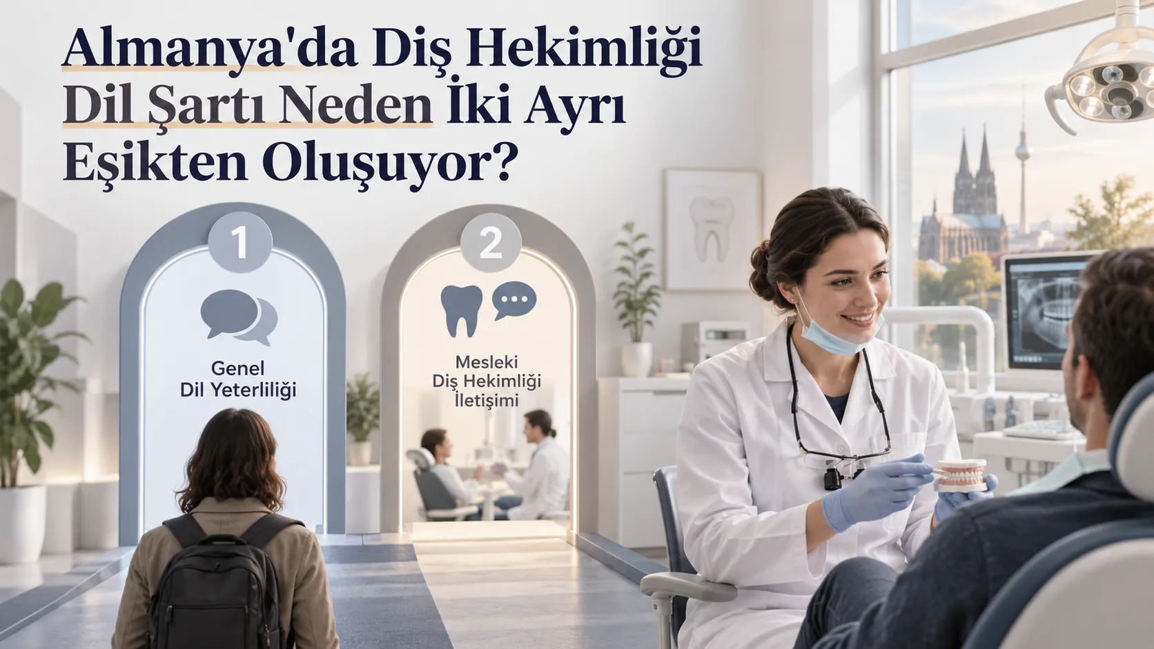 Almanya’da Diş Hekimliği Dil Şartı Neden İki Ayrı Eşikten Oluşuyor?
