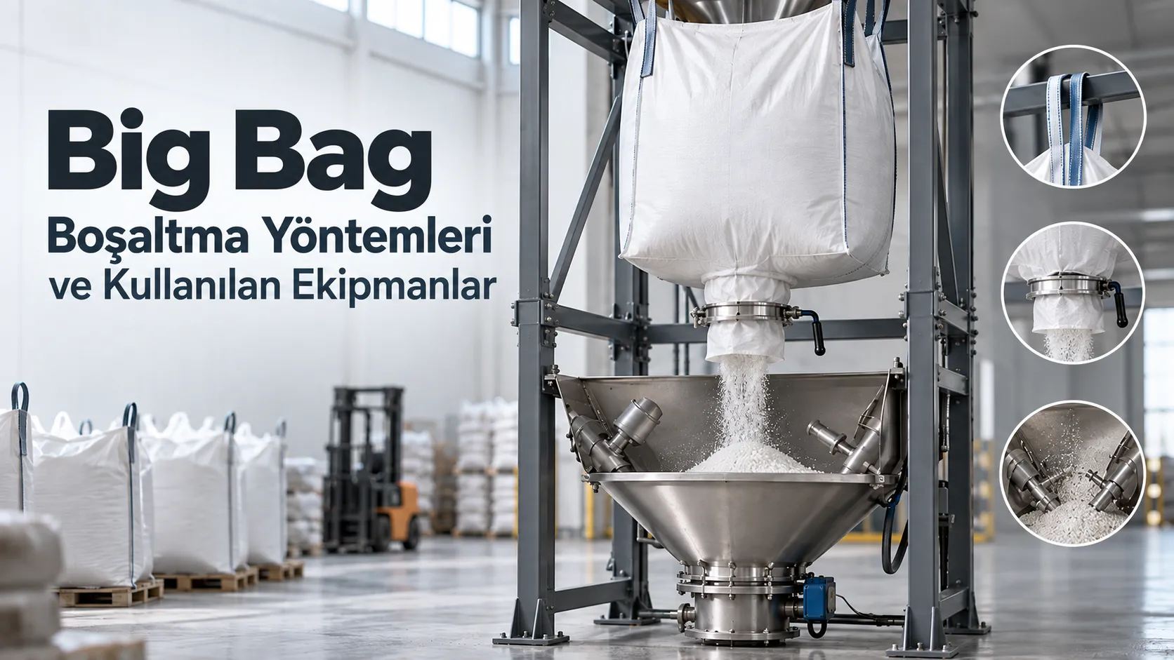 Big Bag Boşaltma Yöntemleri ve Kullanılan Ekipmanlar