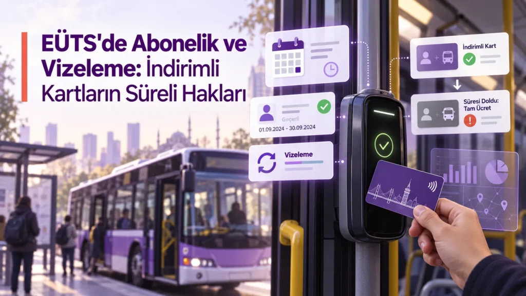 EÜTS'de Abonelik ve Vizeleme: İndirimli Kartların Süreli Hakları