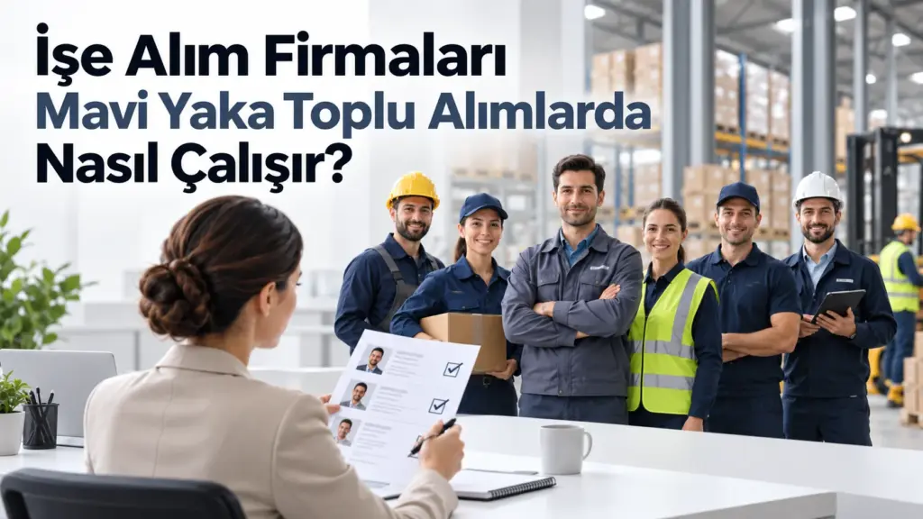 İşe Alım Firmaları Mavi Yaka Toplu Alımlarda Nasıl Çalışır?