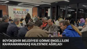Büyükşehir Belediyesi Görme Engellileri Kahramanmaraş Kalesi’nde Ağırladı