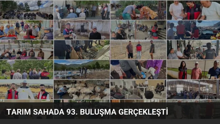 Tarım Sahada 93. Buluşma Gerçekleşti